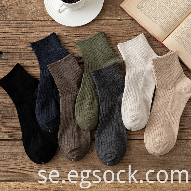 short cotton socks